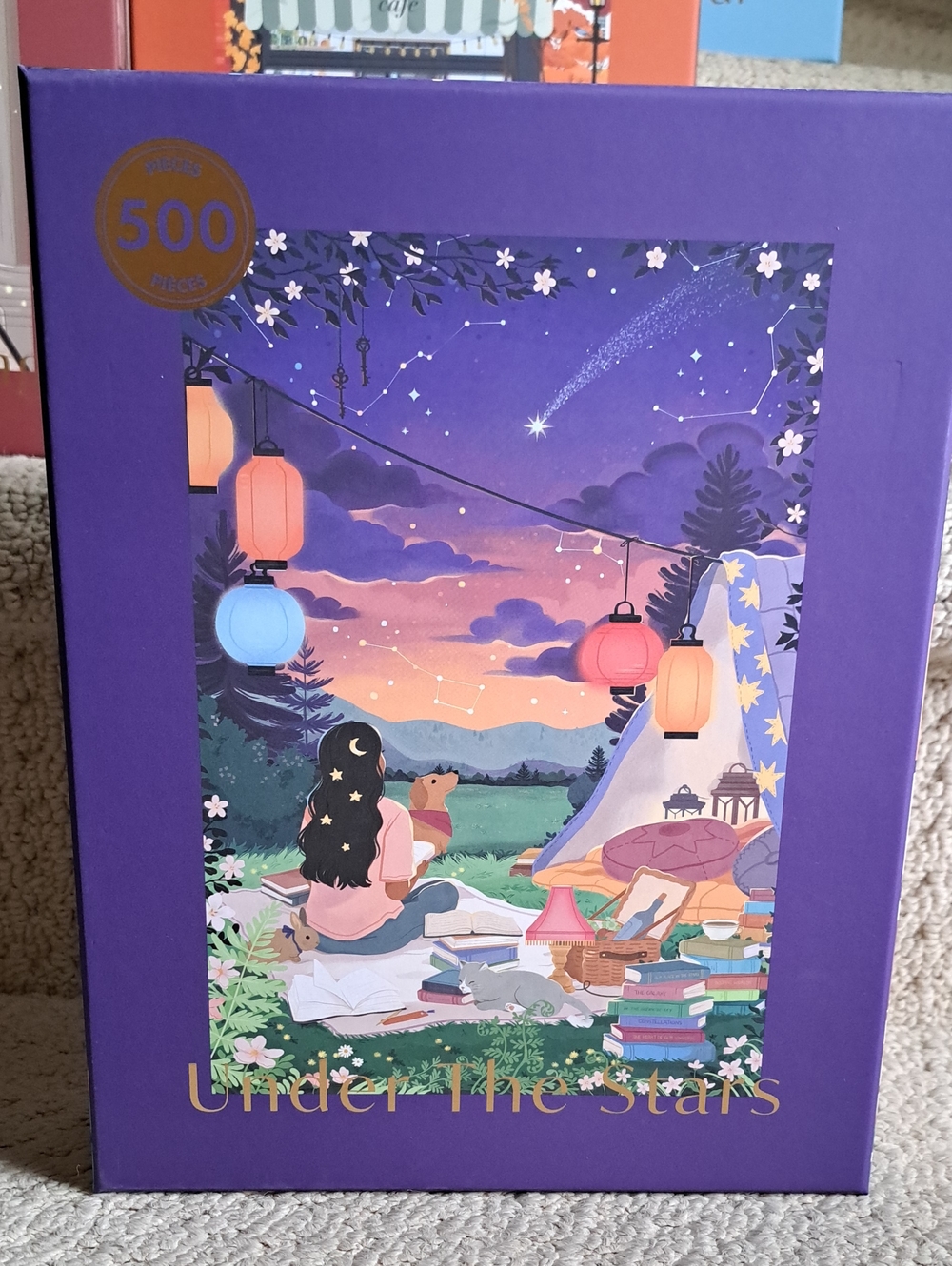 HOBBRY Under The Stars 500 Piece Jigsaw Puzzle. New!